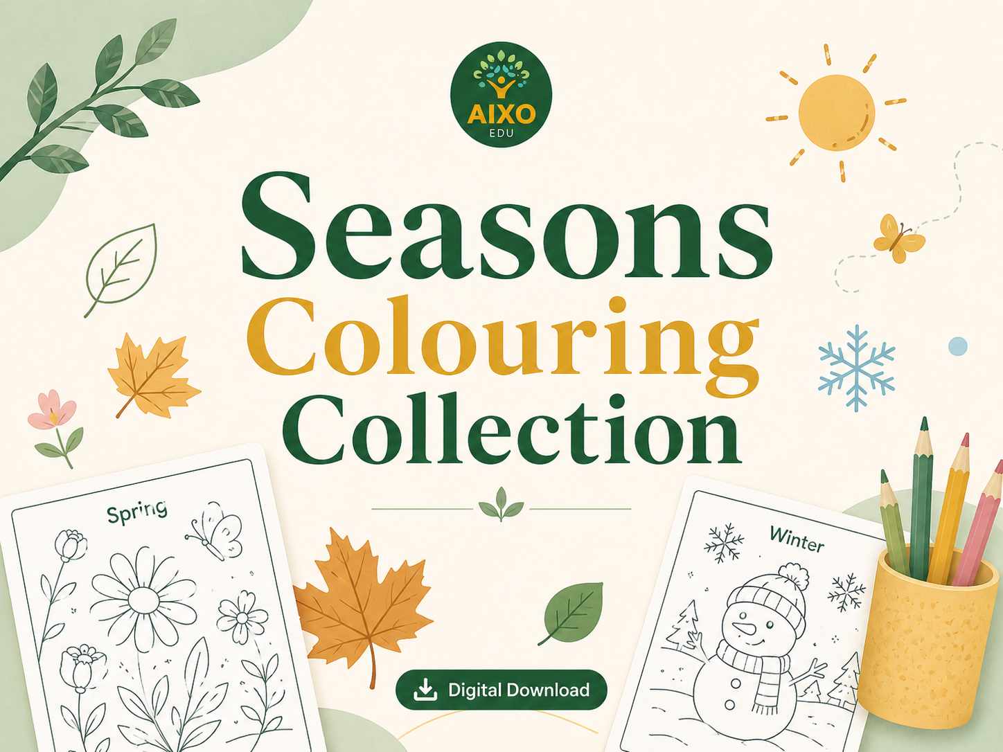 Seasons Colouring Collection